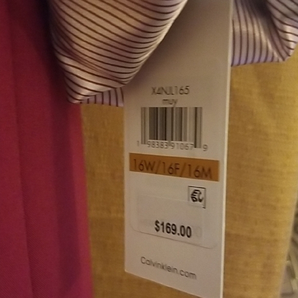 Calvin Klein Pink Blazer Modern Minimalist Design - Picture 4 of 5